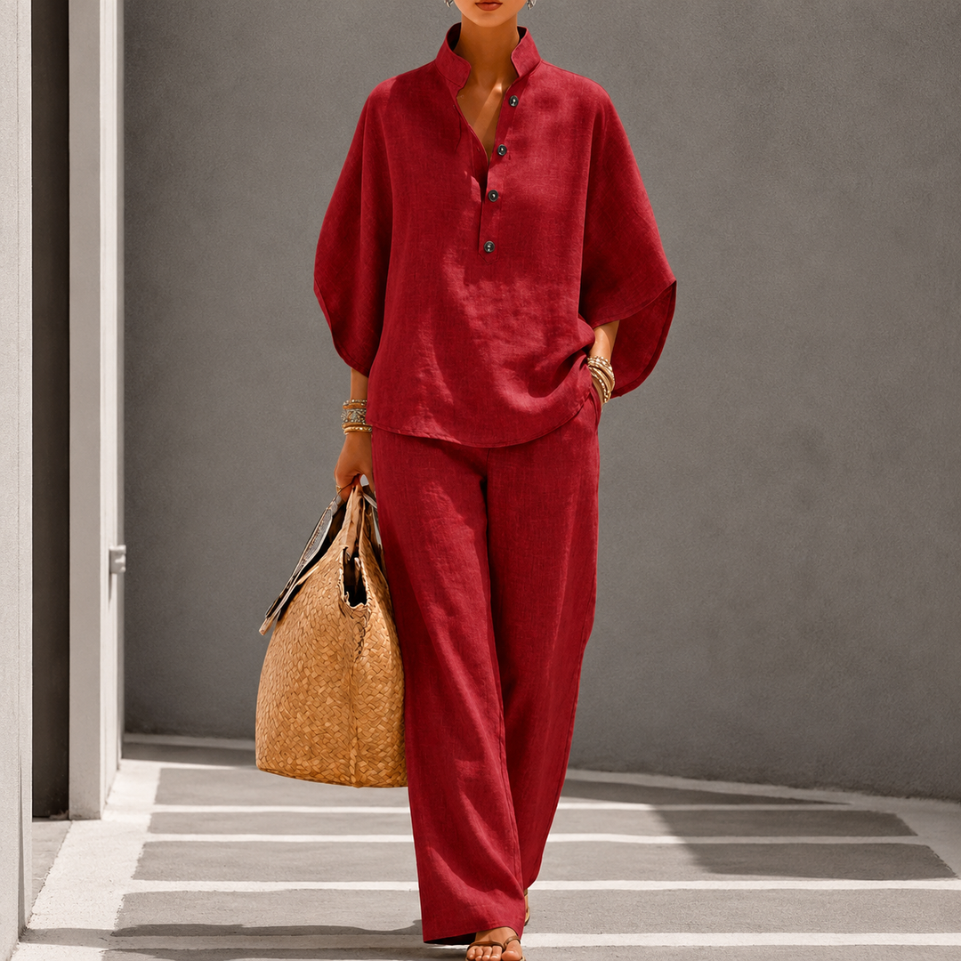 Tweedelige set dames | Elegante blazer set