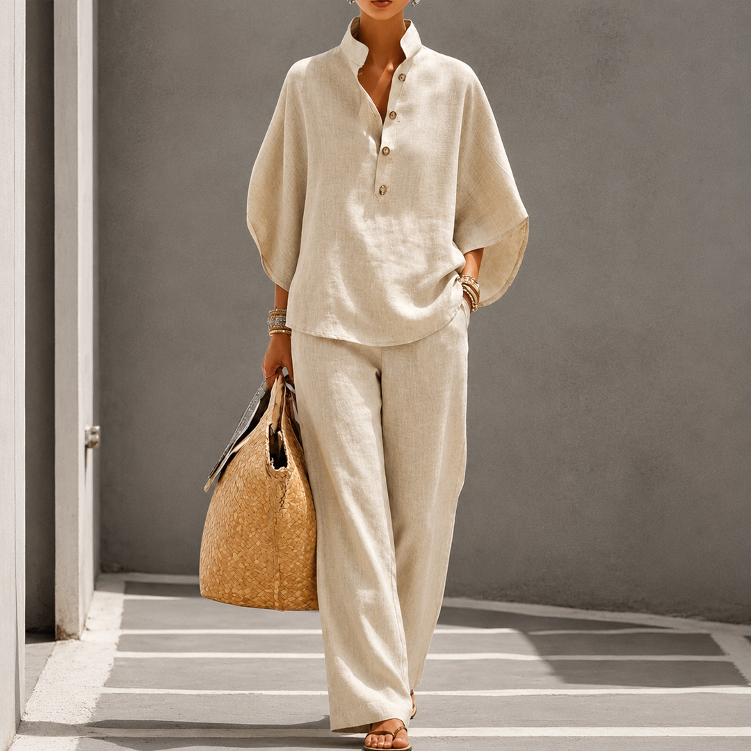 Tweedelige set dames | Elegante blazer set