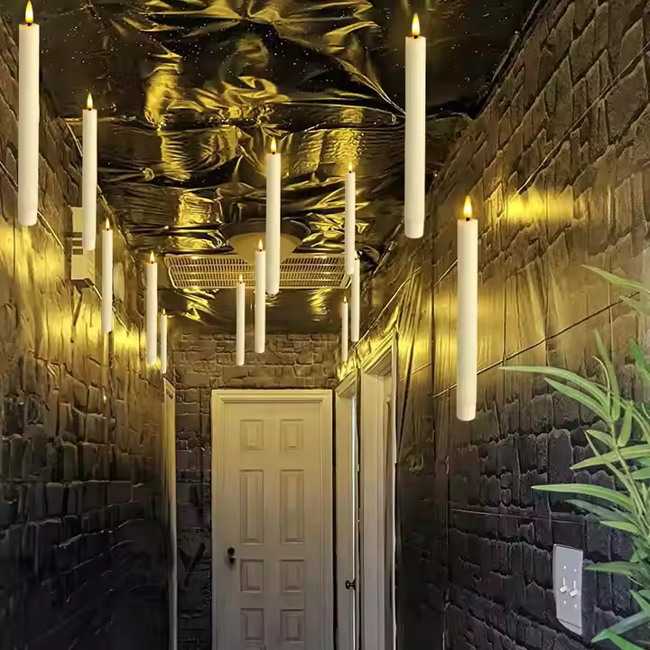 Magic Candles | LED zwevende kaarsen met toverstaf afstandsbediening