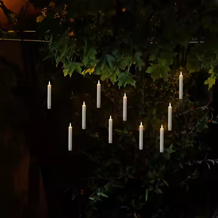 Magic Candles | LED zwevende kaarsen met toverstaf afstandsbediening