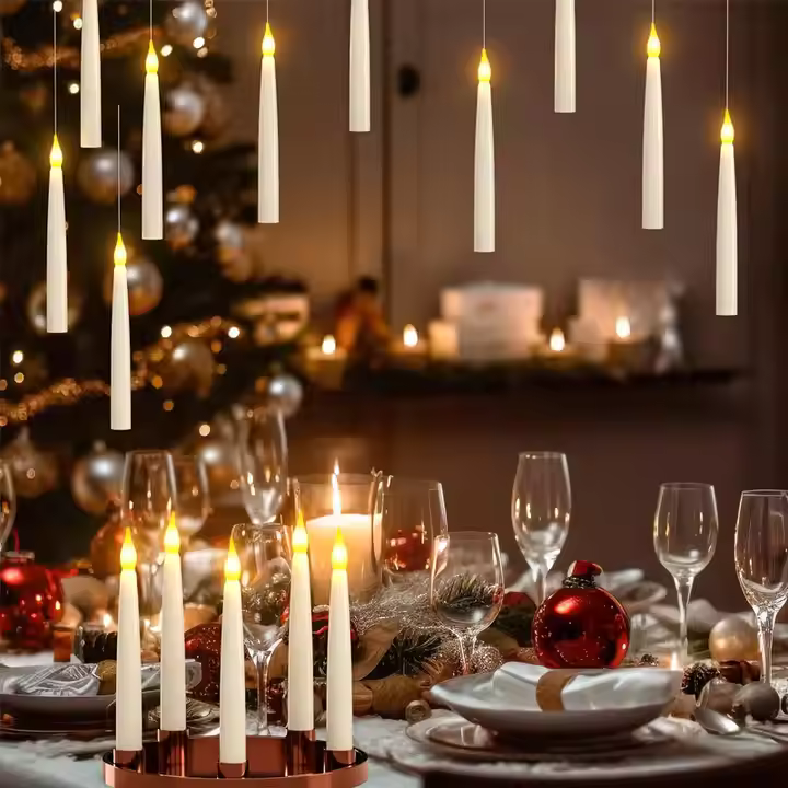 Magic Candles | LED zwevende kaarsen met toverstaf afstandsbediening