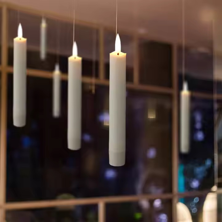 Magic Candles | LED zwevende kaarsen met toverstaf afstandsbediening