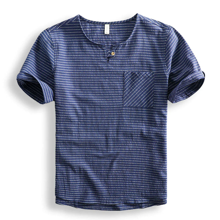 BelmontStripe | Gestreept katoenen t-shirt