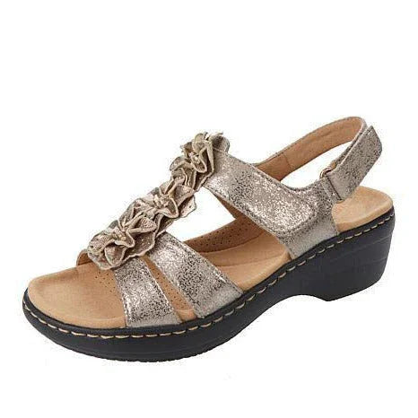 BurdeosEase | Ergonomische burdeos sandalen comfort
