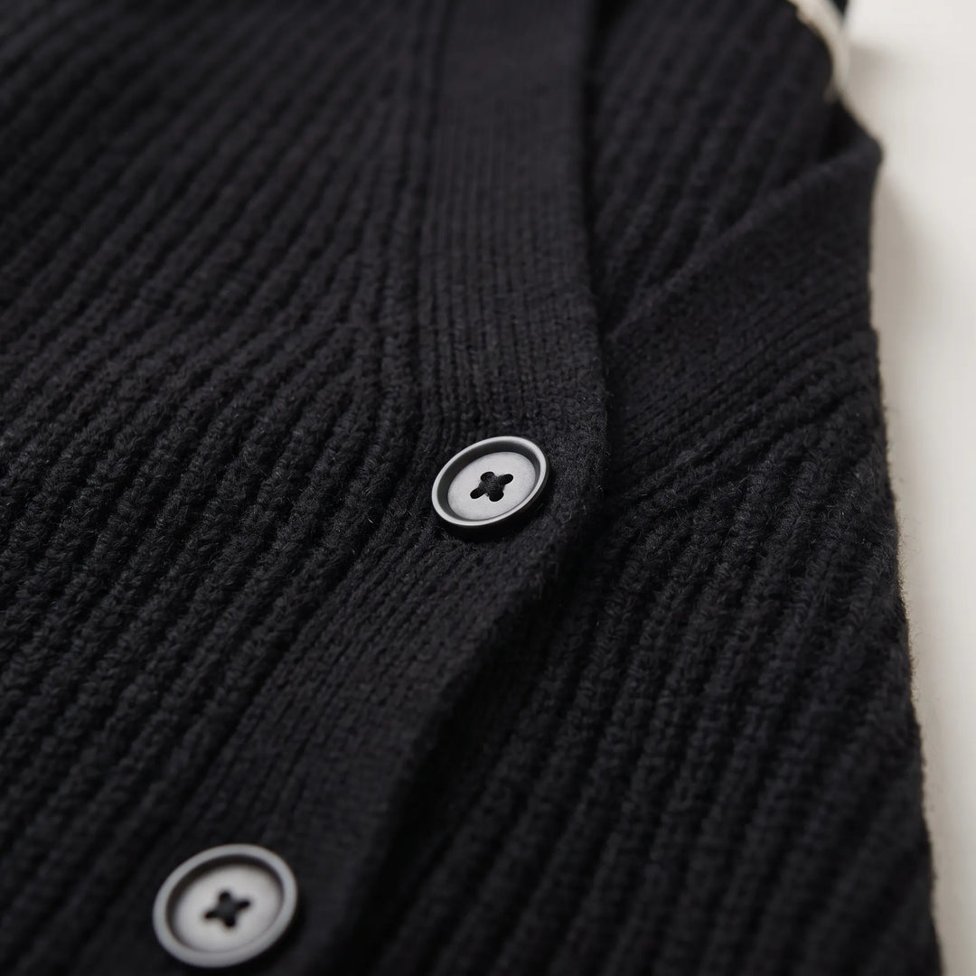 Vest dames | Gebreid oversized model met knopen