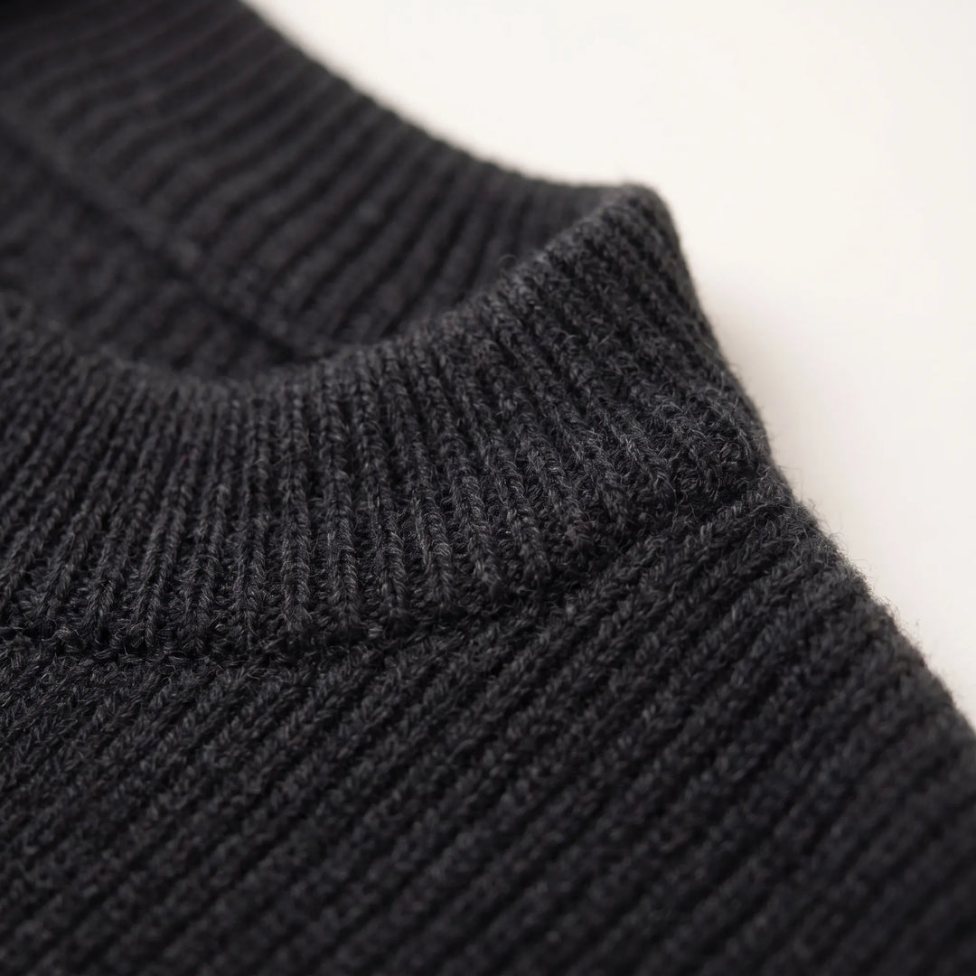 Vest dames | Gebreid vest met open voorkant en steekzakken