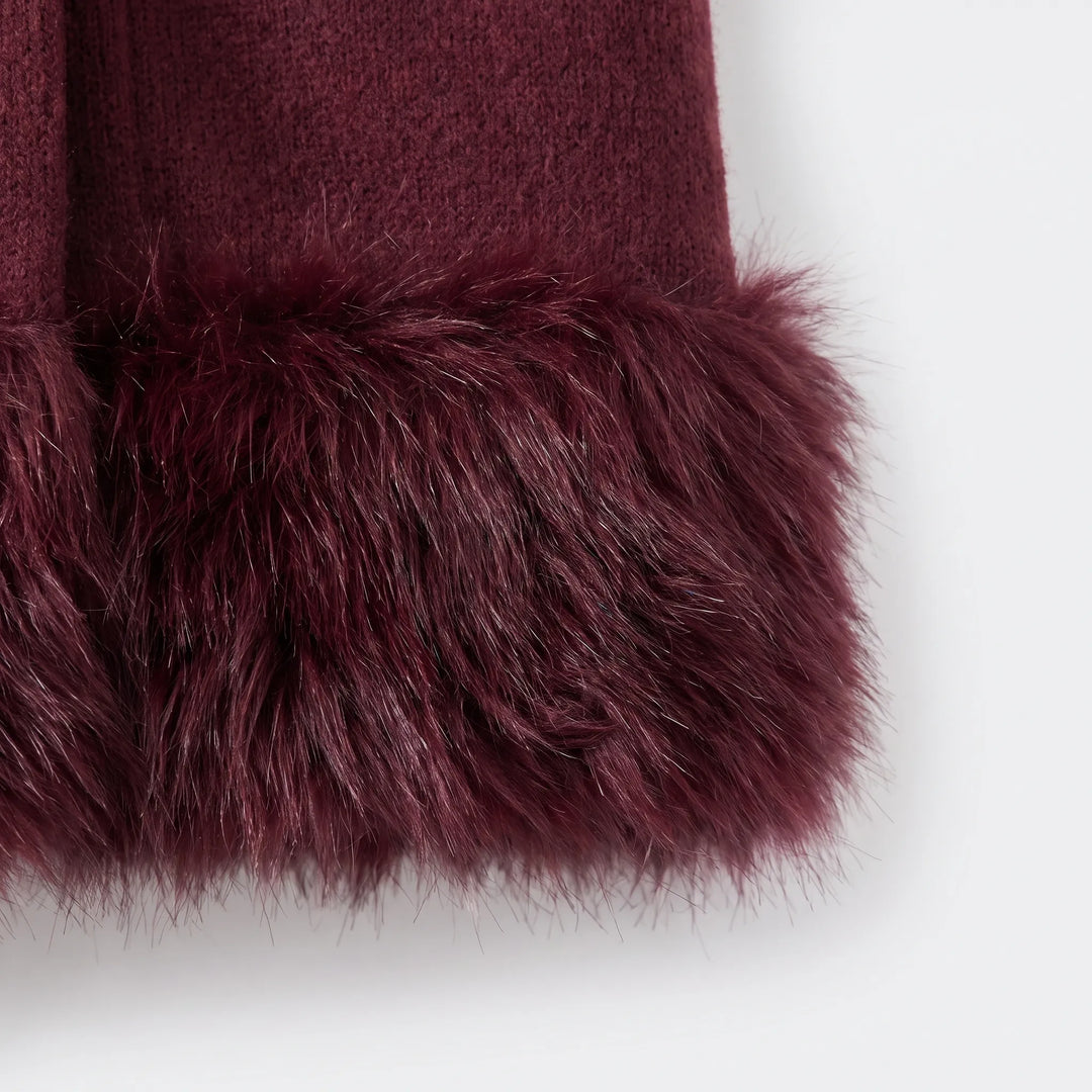 Vest dames | Kort model met v-hals en zachte details