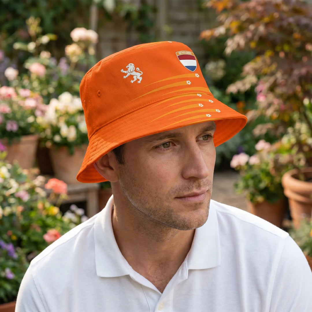 WK 2026 bucket hat | Oranje supporters hoedje
