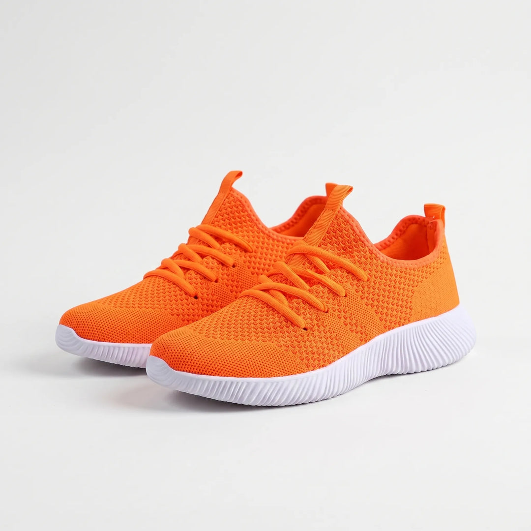 WK 2026 sneakers heren | Oranje knit sportschoenen