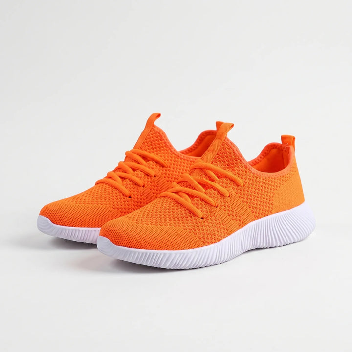 WK 2026 sneakers heren | Oranje knit sportschoenen