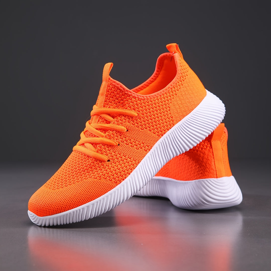 WK 2026 sneakers heren | Oranje knit sportschoenen