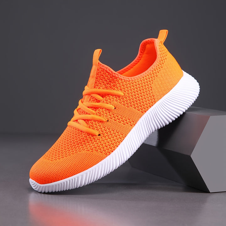 WK 2026 sneakers heren | Oranje knit sportschoenen