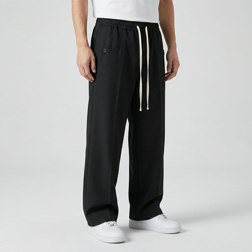 Wijde Casual Broek -  Dagelijks Ontspannen Dragen - UrbanStride