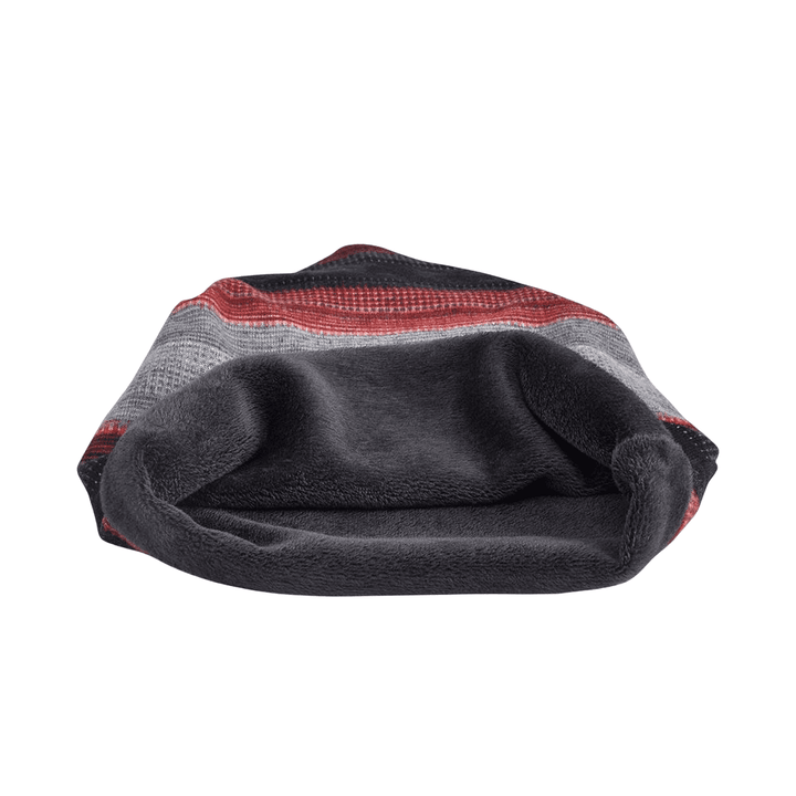 Nordic Stripe | Unisex katoenen muts met velvetvoering en strepen