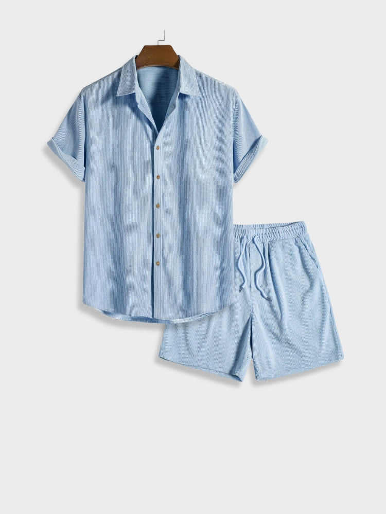 Zomer set heren | Tweedelige casual outfit