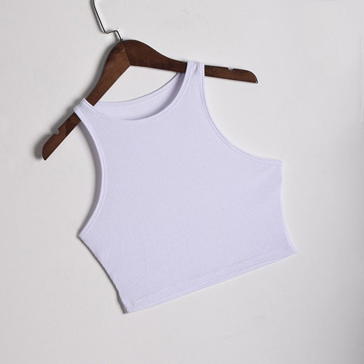 Zomertop dames | Witte top met luchtige stof en elegante fit