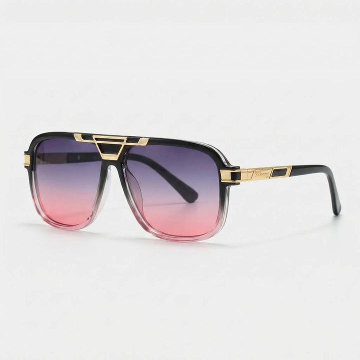 Zonnebril | Aviator zonnebril met gradient glazen Ravique
