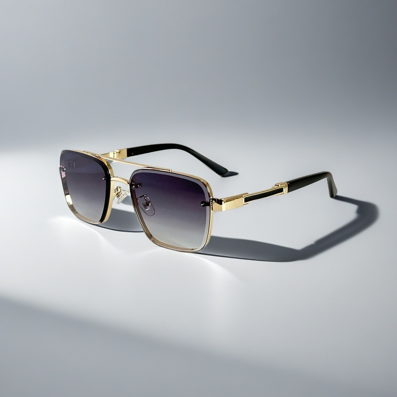 Zonnebril heren | Aviator model met metalen frame