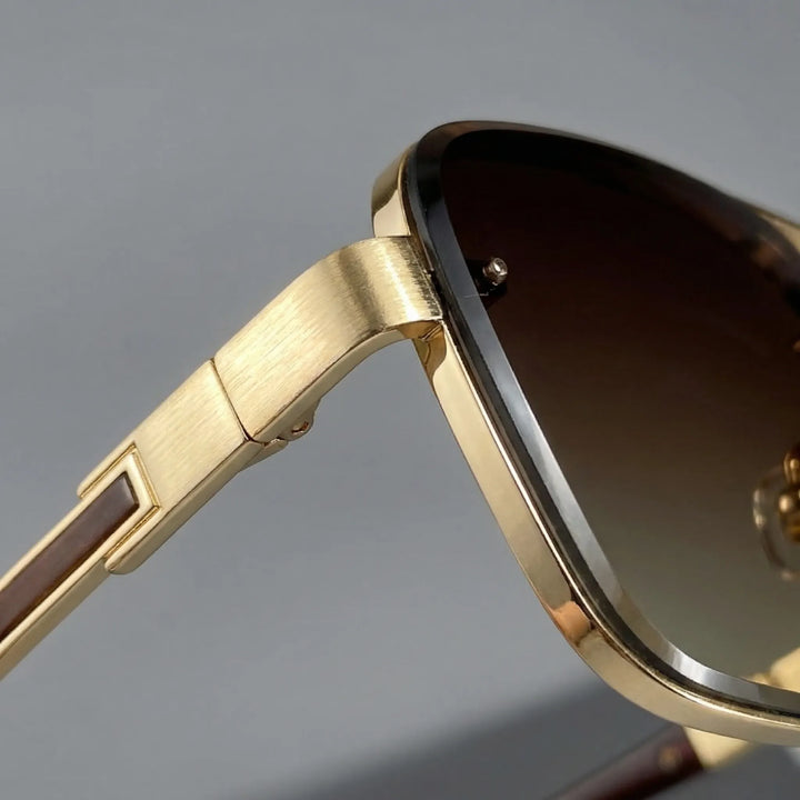 Zonnebril heren | Aviator model met metalen frame
