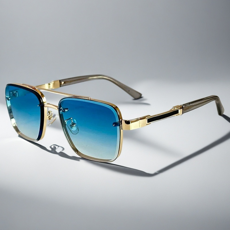 Zonnebril heren | Aviator model met metalen frame