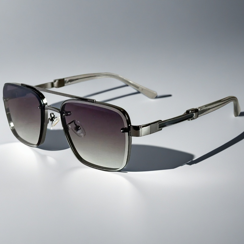 Zonnebril heren | Aviator model met metalen frame