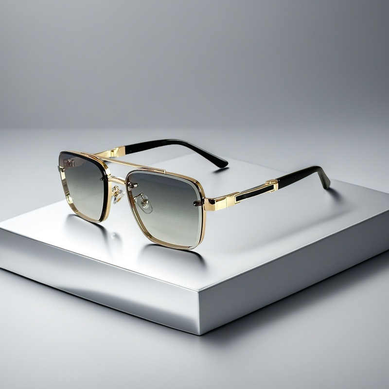 Zonnebril heren | Aviator model met metalen frame