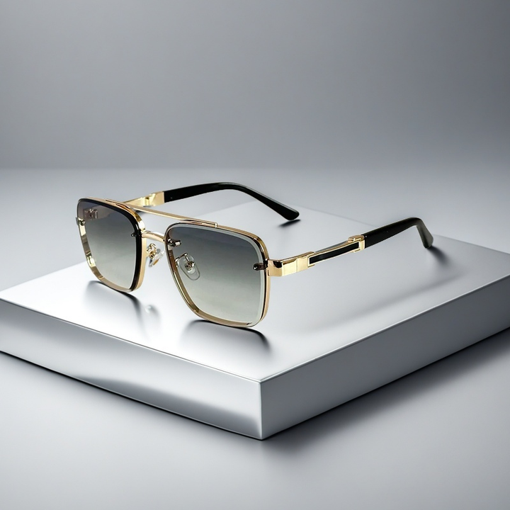 Zonnebril heren | Aviator model met metalen frame