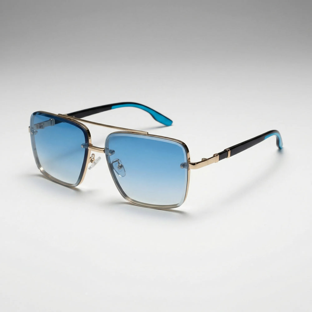 Zonnebril heren | Aviator zonnebril met metalen frame