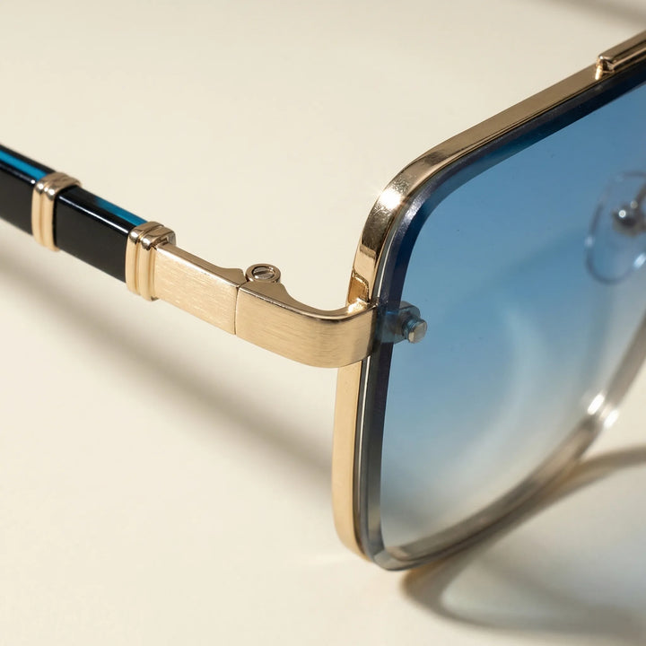 Zonnebril heren | Aviator zonnebril met metalen frame