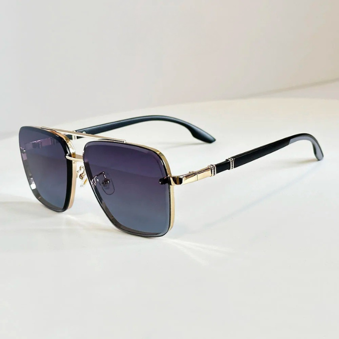 Zonnebril heren | Aviator zonnebril met metalen frame