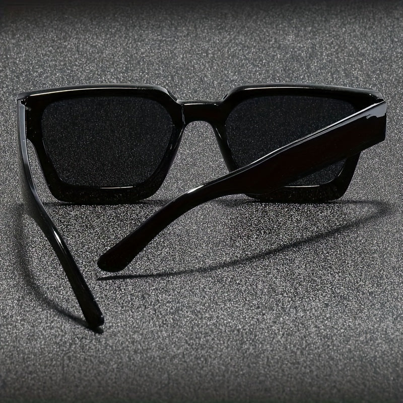 Zonnebril heren | Retro zonnebril met vierkant frame