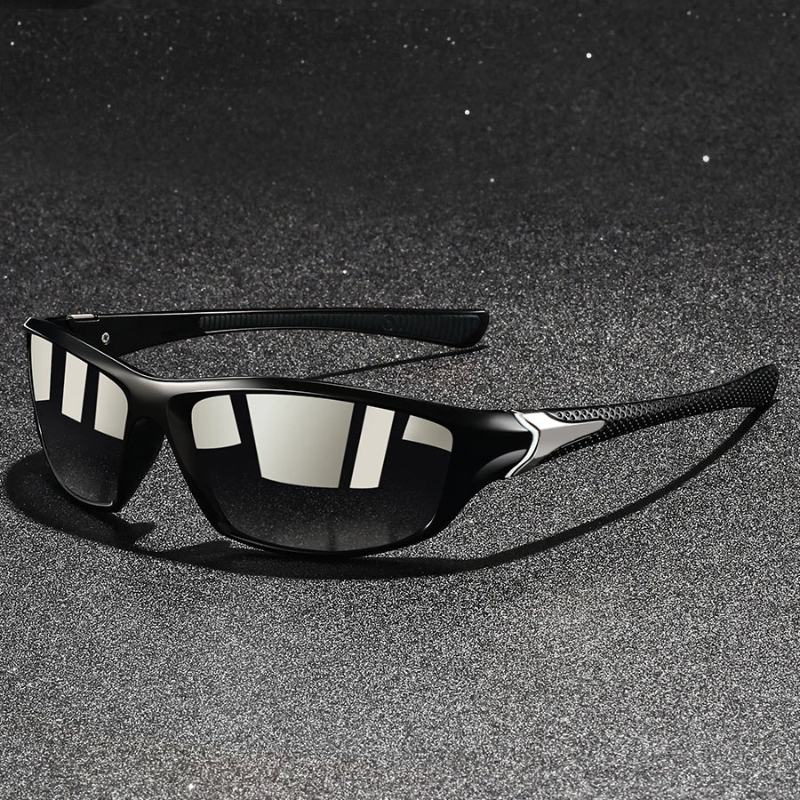 Zonnebril heren | Sport zonnebril met gepolariseerde lens