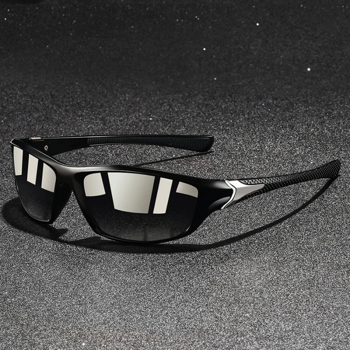 Zonnebril heren | Sport zonnebril met gepolariseerde lens