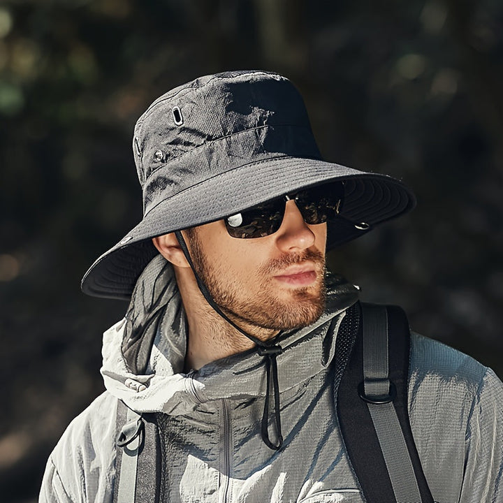 Zonnehoed heren | Bucket hat voor outdoor en sport