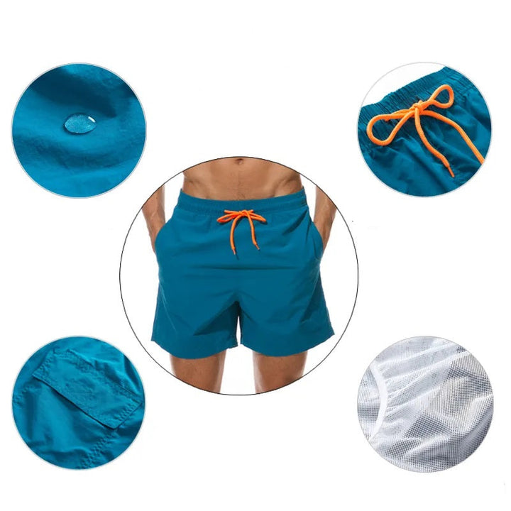 Zwemshort heren | Sportieve strandshort met comfort fit