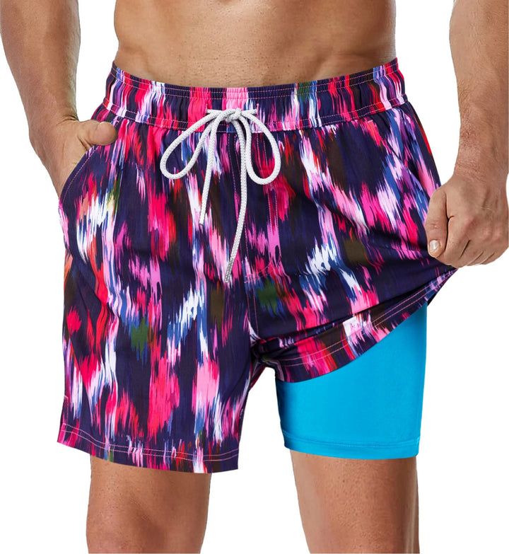 Zwemshort heren | Trendy strandshort met elastische taille