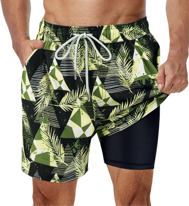 Zwemshort heren | Trendy strandshort met elastische taille