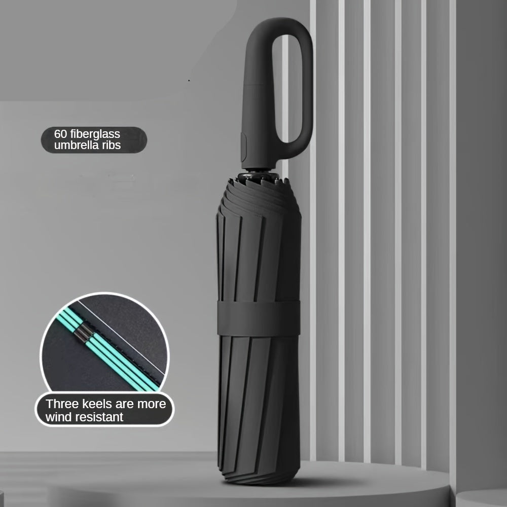 Paraplu | Automatische opvouwbare stormparaplu windproof
