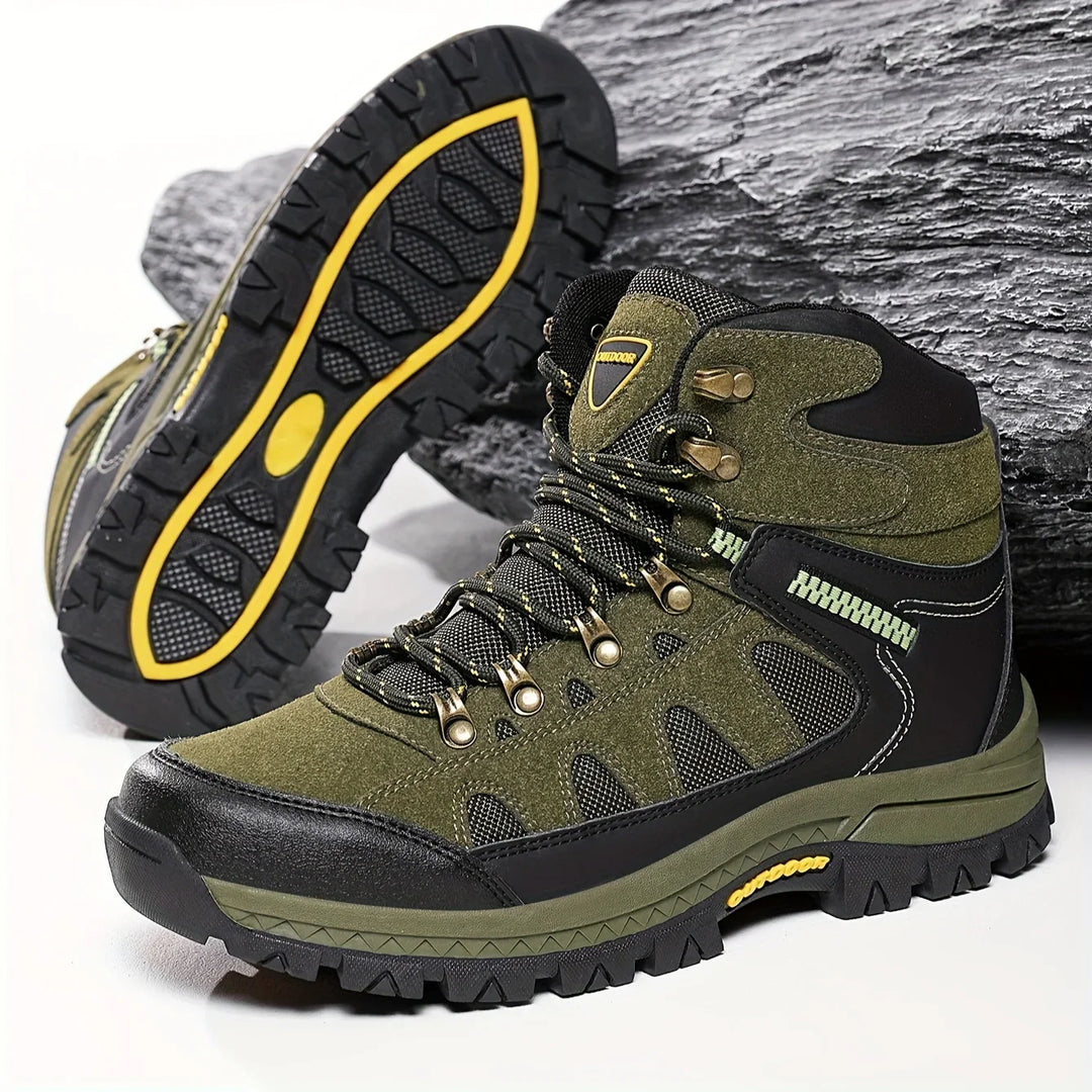 Heren boots | Camouflage hiking laarzen met anti-slip zool