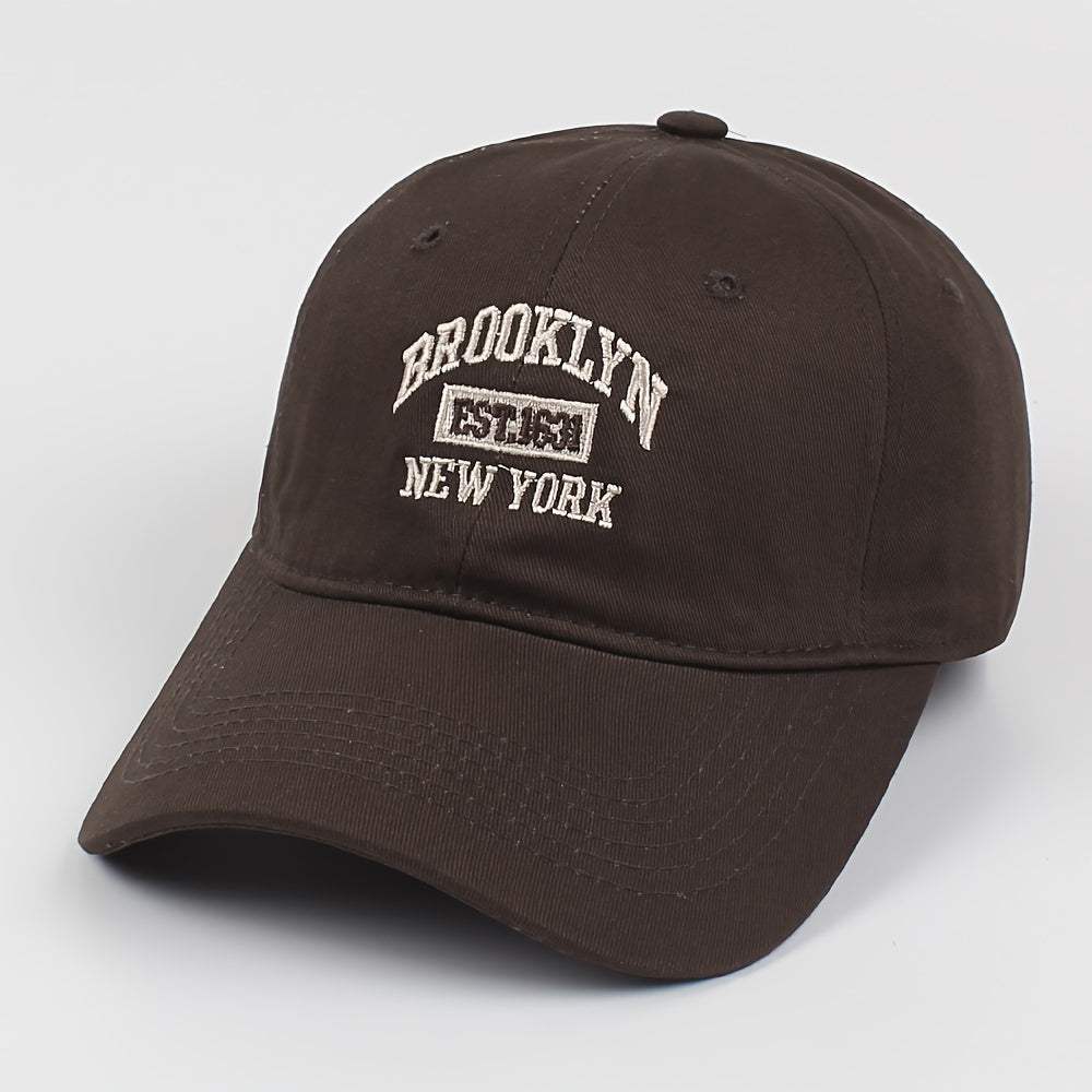 Brooklyn Cap | Verstelbare heren baseballpet katoen casual
