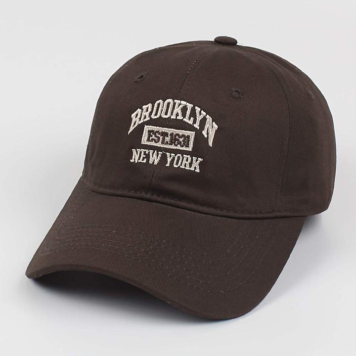 Brooklyn Cap | Verstelbare heren baseballpet katoen casual