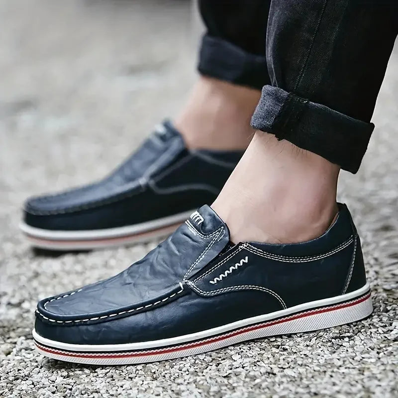 MaverickLoafer | Leren casual loafers voor heren