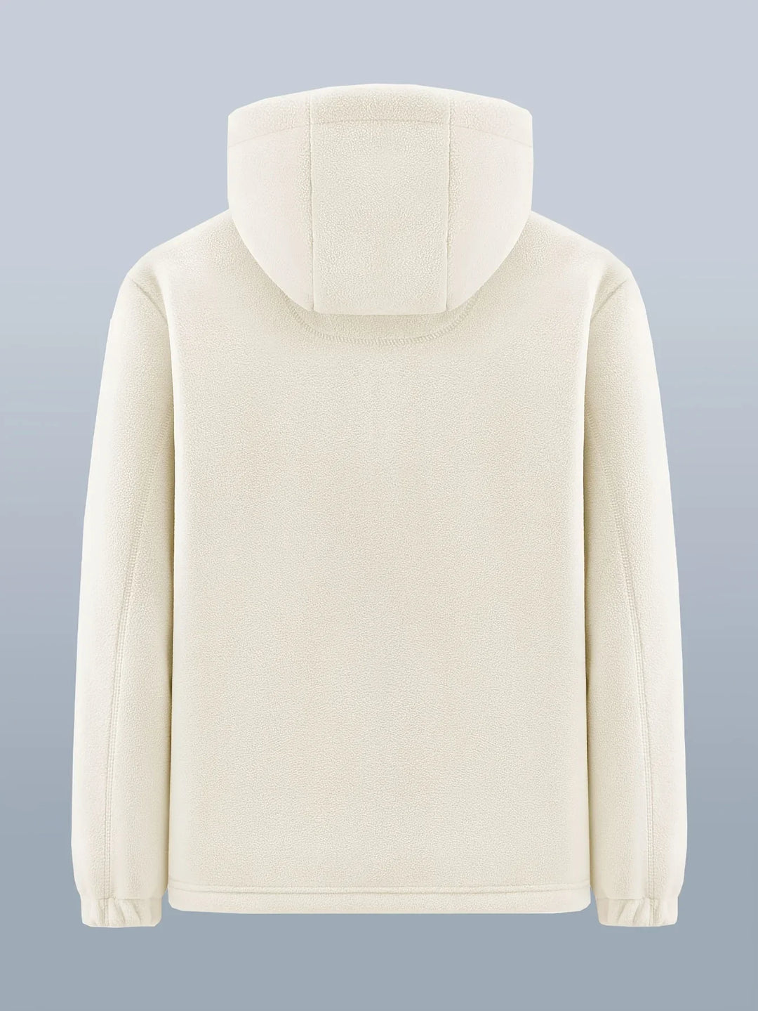 Winter fleece jas heren | Warme jas met capuchon en meerdere zakken
