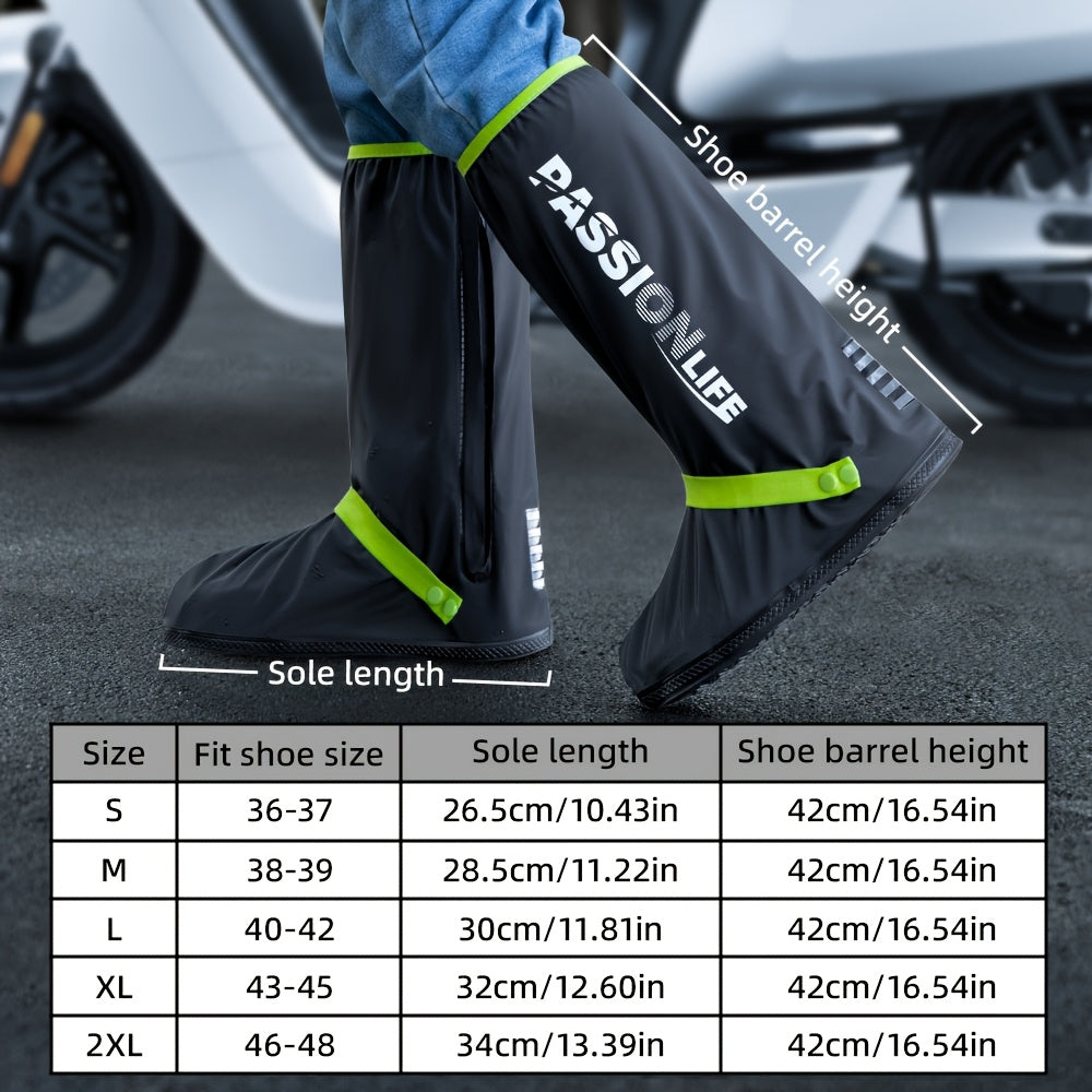 Waterdichte overschoenen | Unisex regenhoezen met rits