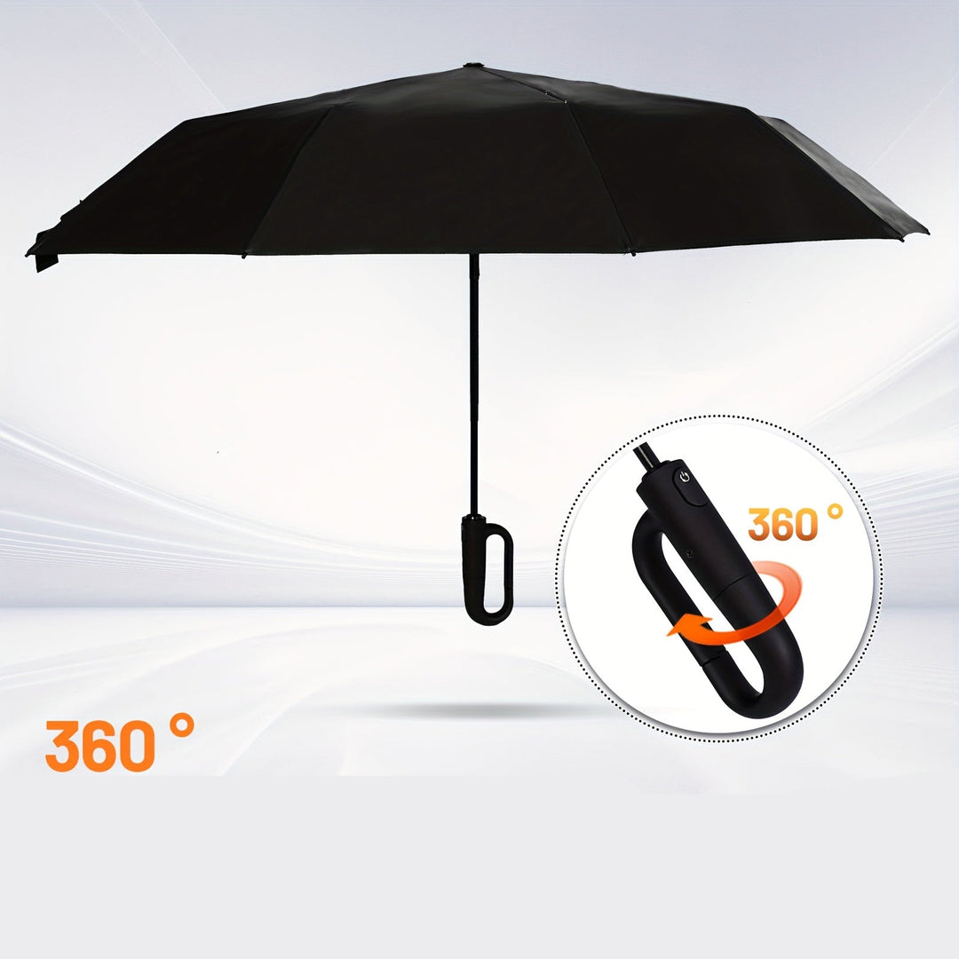 Paraplu | Automatische opvouwbare stormparaplu windproof