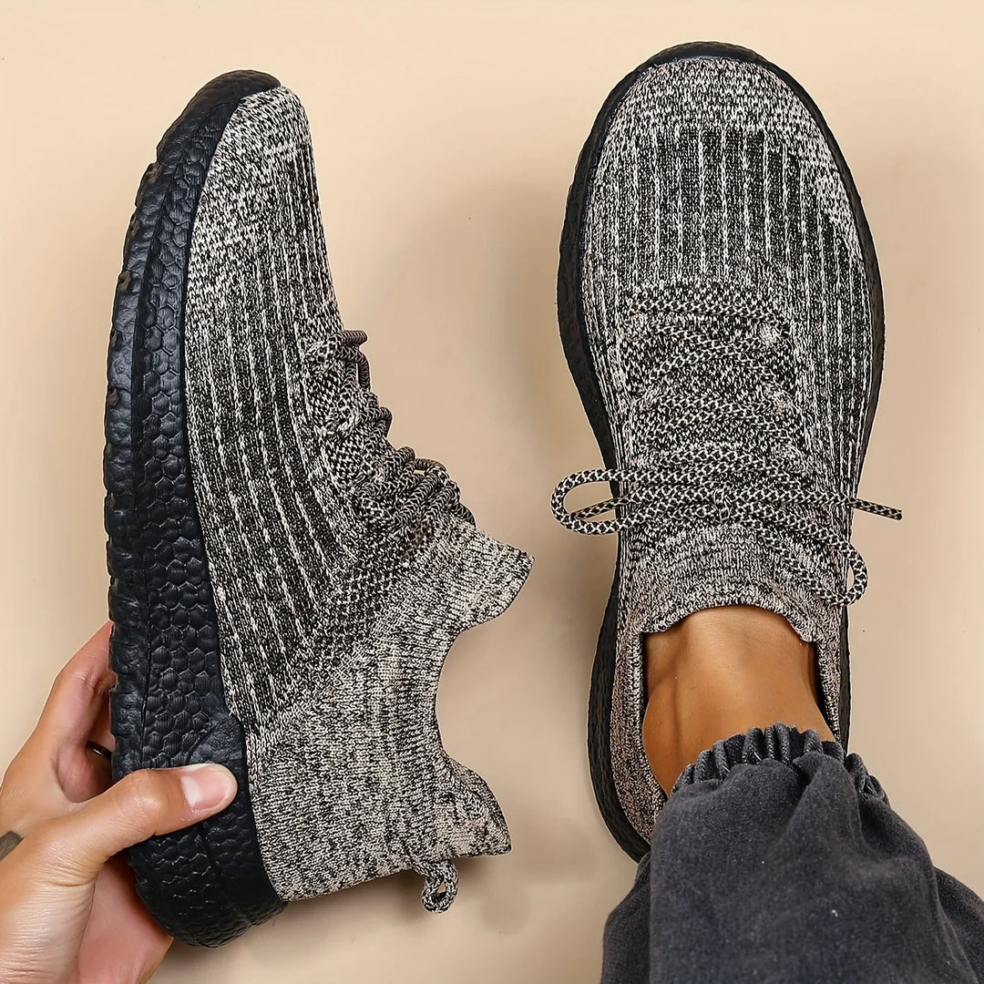 Unisex sneakers zwart | Lichtgewicht sportschoenen