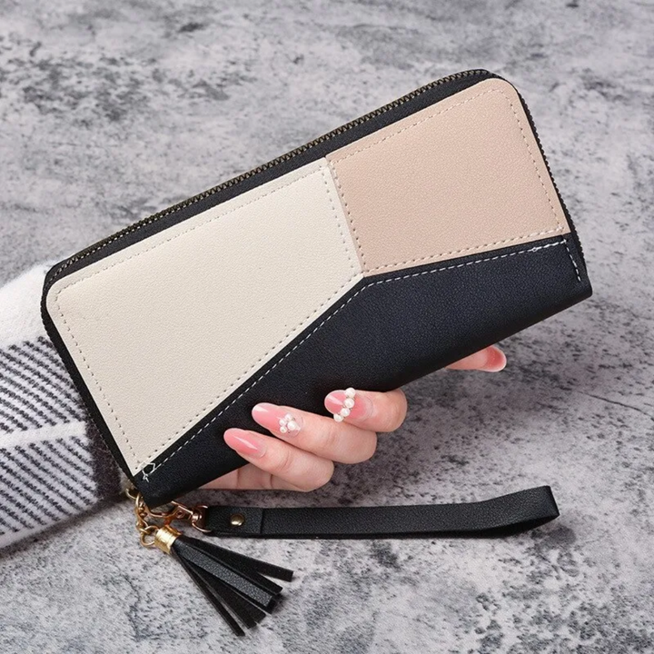 GeoLine | Lange portemonnee met geometrisch design