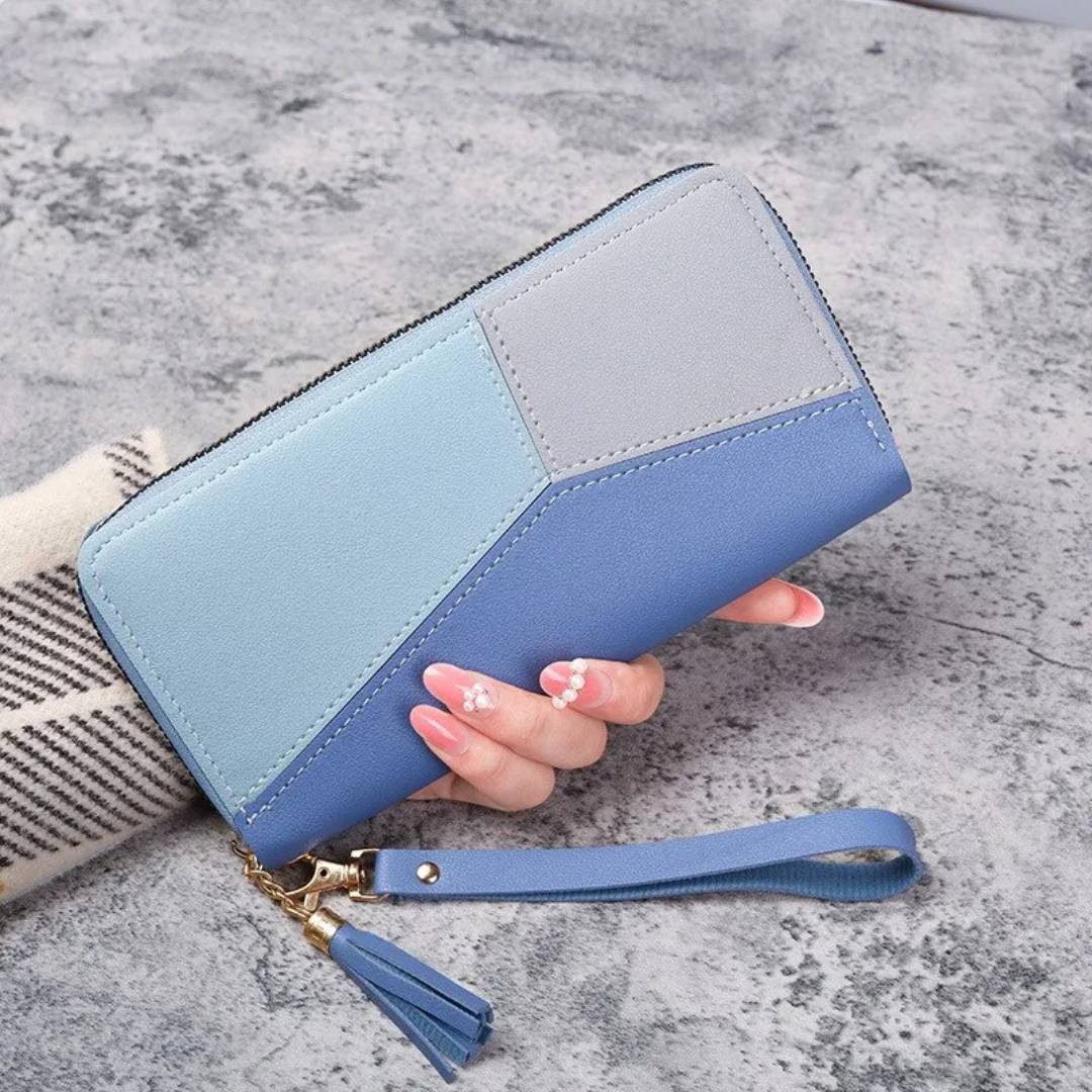 GeoLine | Lange portemonnee met geometrisch design
