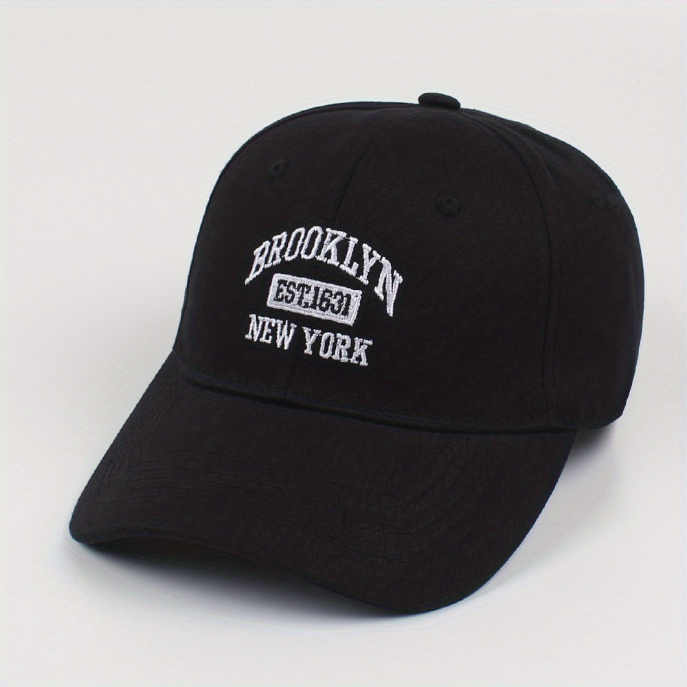Brooklyn Cap | Verstelbare heren baseballpet katoen casual