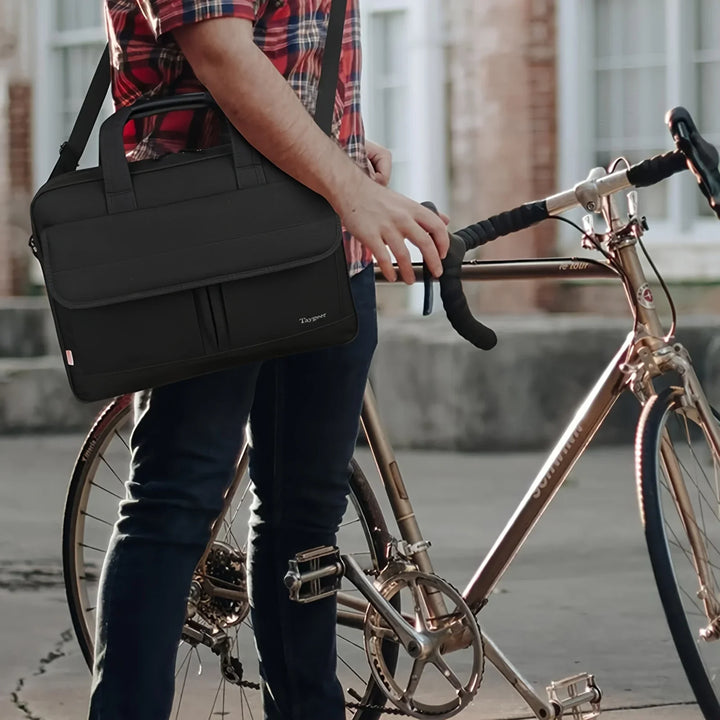 Laptop tas 15.6 inch | Business schoudertas met handvat en strap